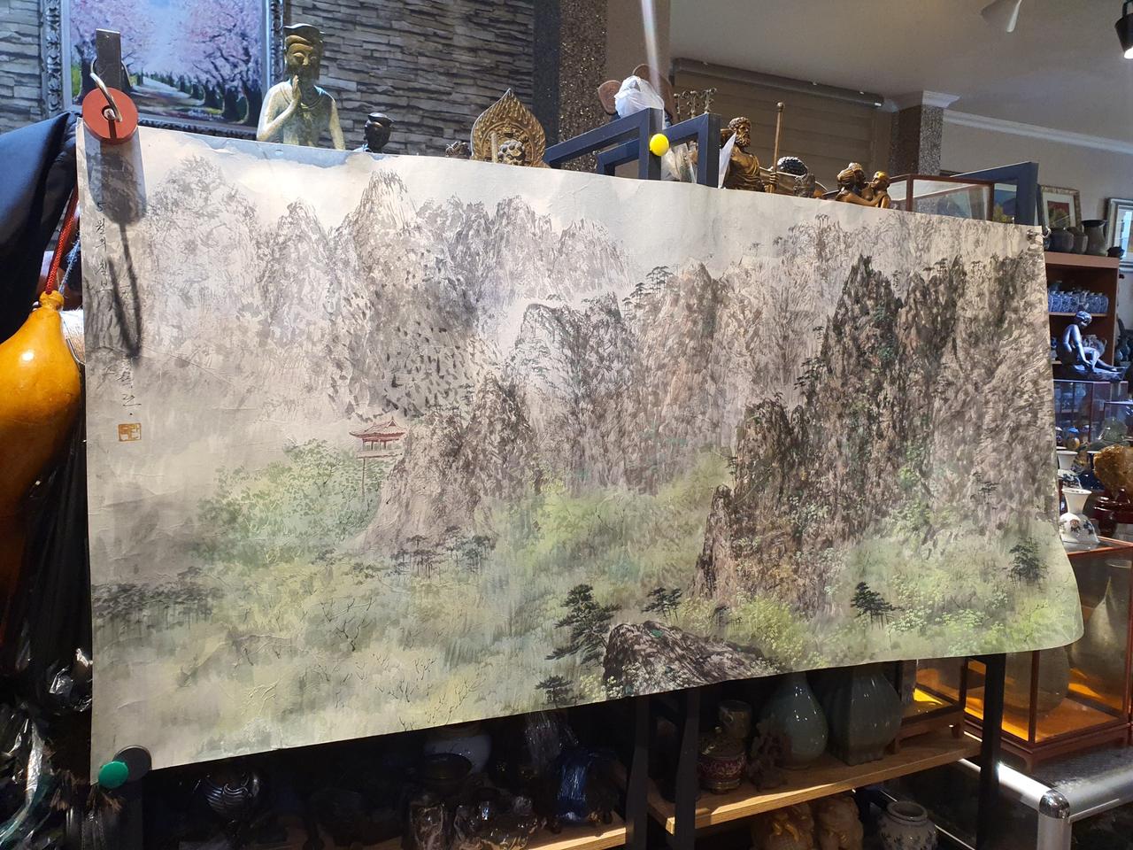 동양화 산수풍경 옛날그림