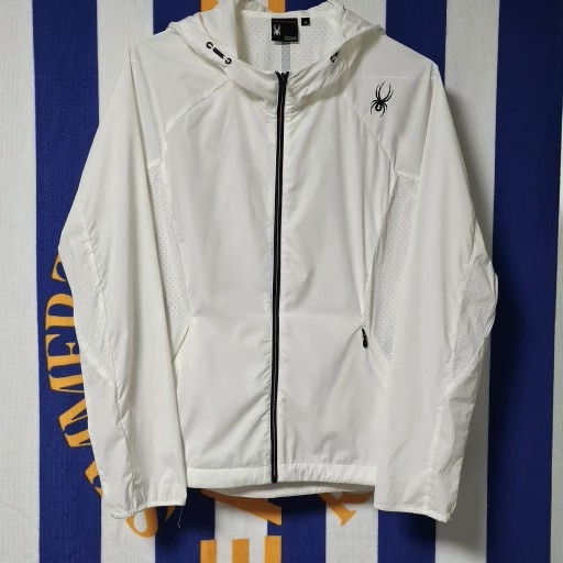 스파이더 여성 후드 바람막이