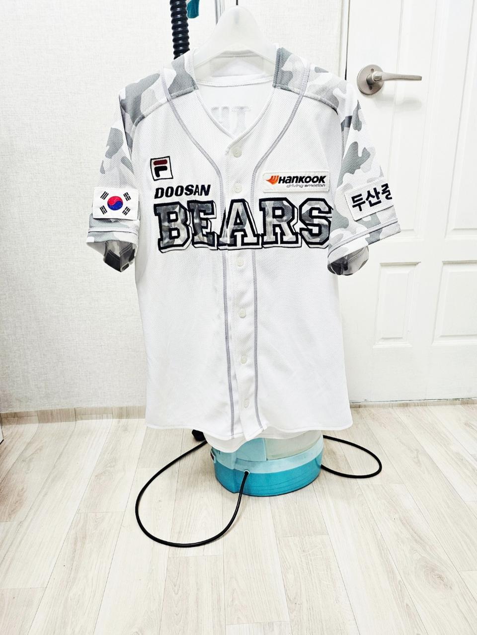 (100)L☆우주매물☆위팬 두산베어스 김재환 [밀리터리카모] 풀마킹유니폼