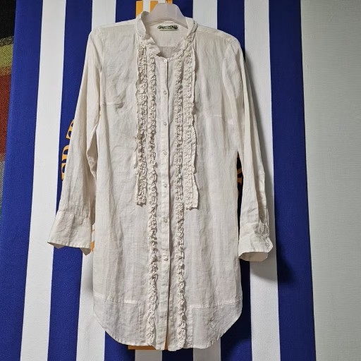 L/이태리브랜드 프라코미나 블라우스