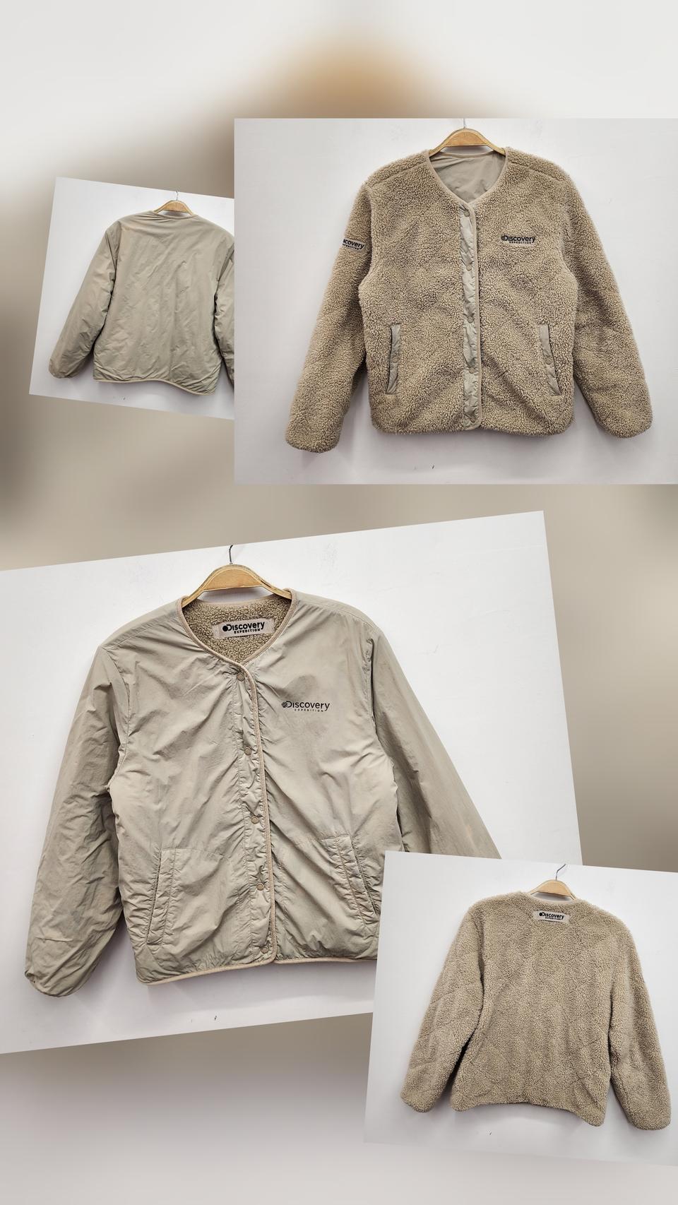 디스커버리 여성 양면 자켓 90사이즈