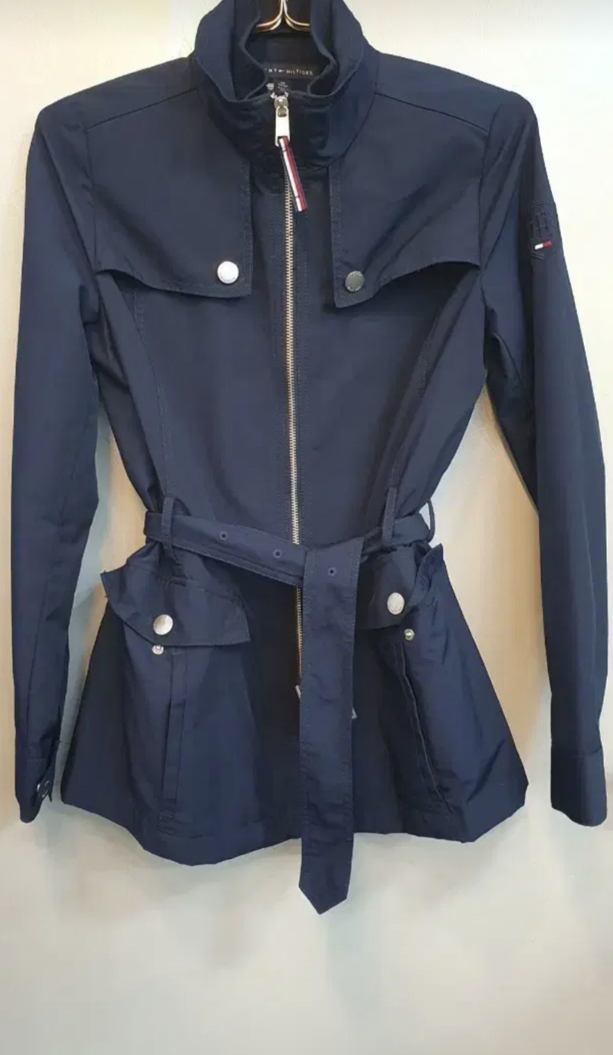 타미피힐거 트렌치야상점퍼XS상태굿굿상태깨끗좋은편네이비색상이뻐요