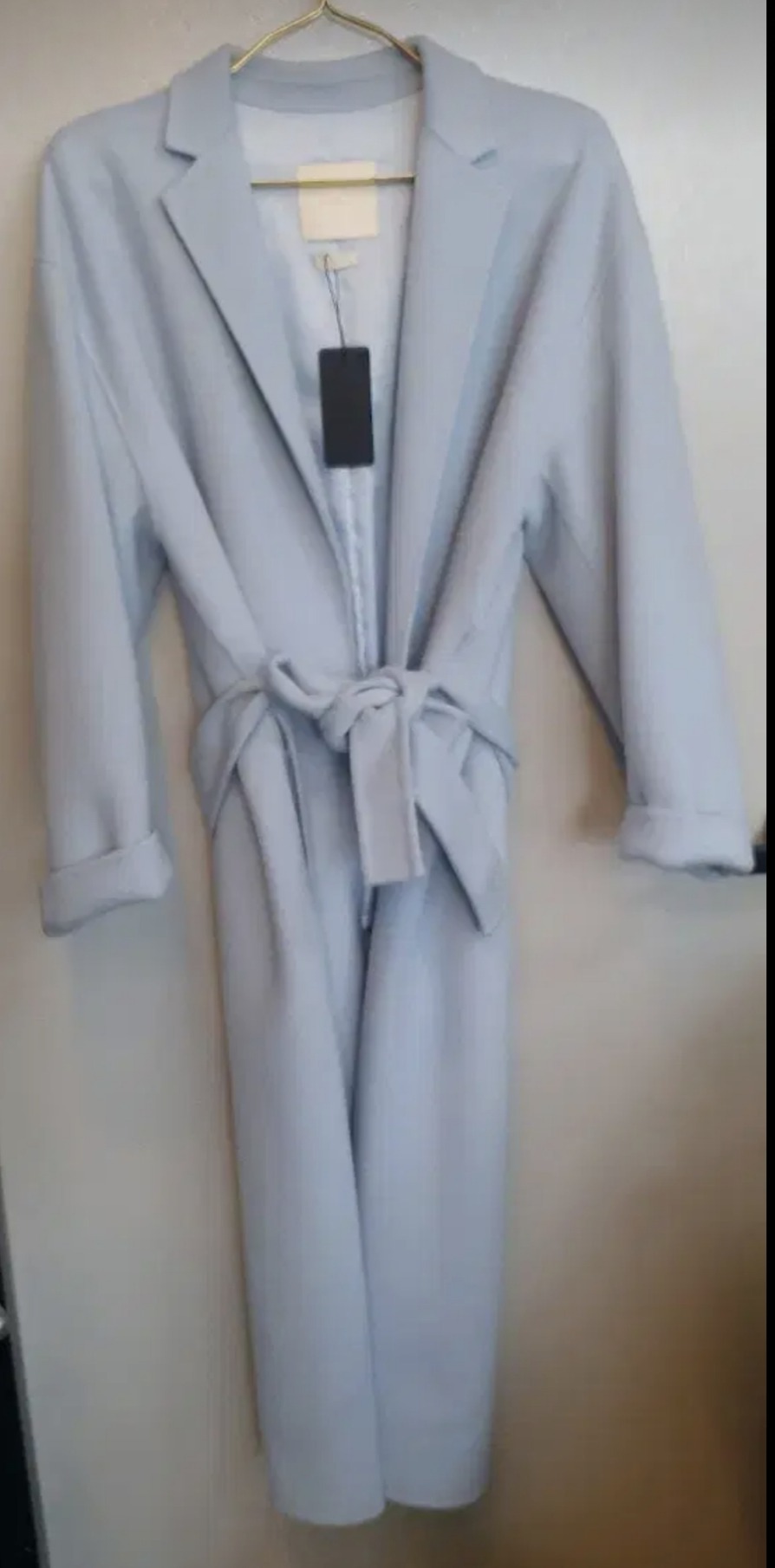 PROST J 울 롱코트 프리사이즈상태좋아요고급져요세탁다된거라 바로