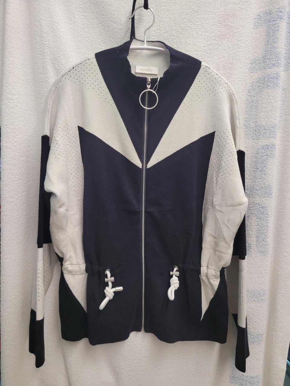 쿠카이 니트 집업 자켓 여성 M~L