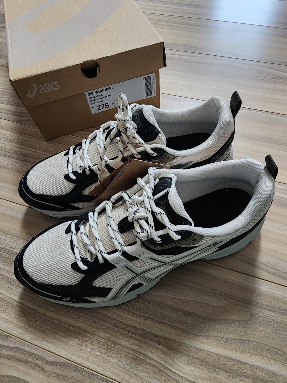 아식스젤누노비키크림운동화스니커즈275
