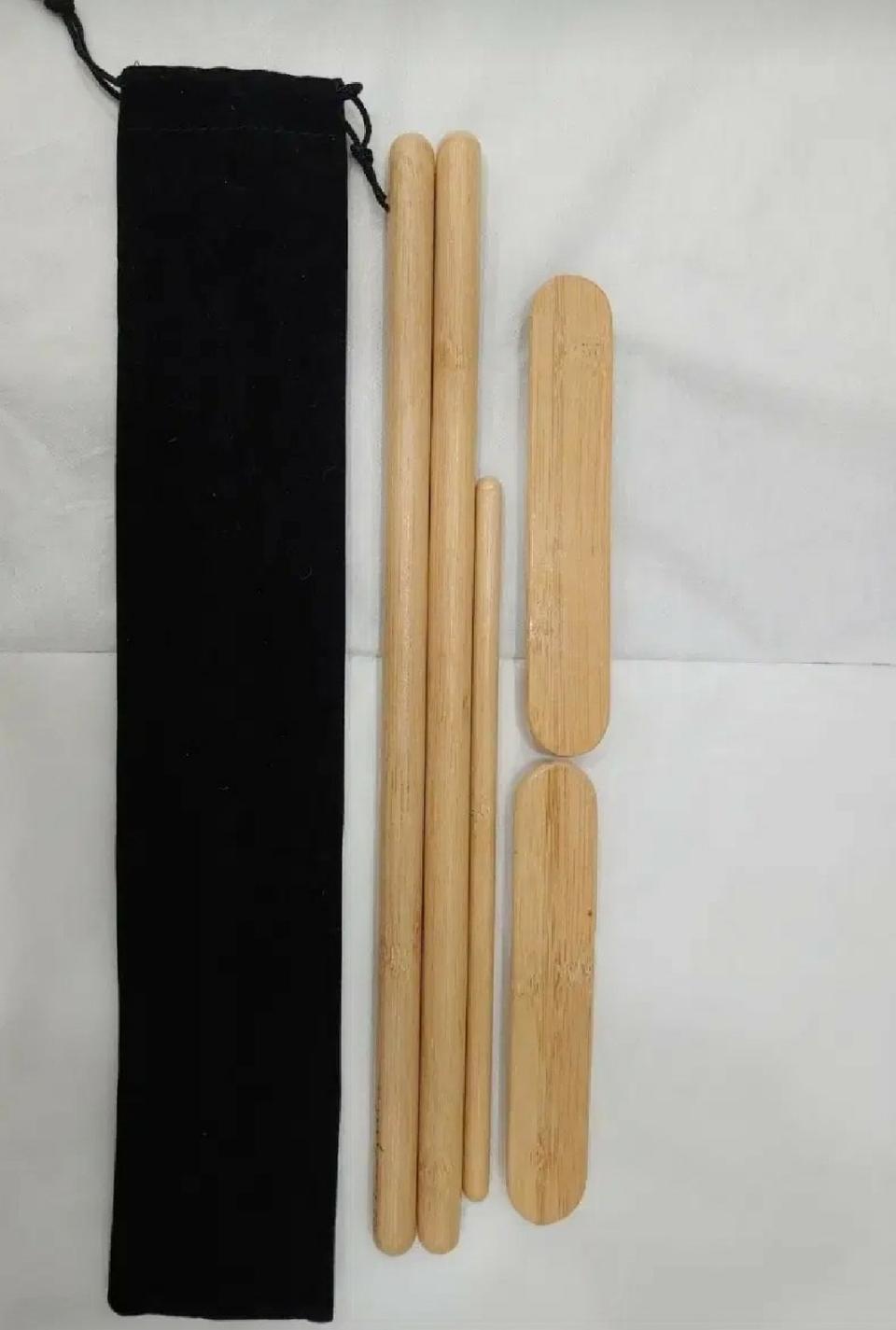 5종세트_100%뱀부스틱 마사지스틱 괄사 승모근