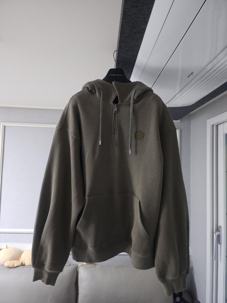 [거의 새것] 아더에러 스페릭 로고 니트 후드 티셔츠 A2