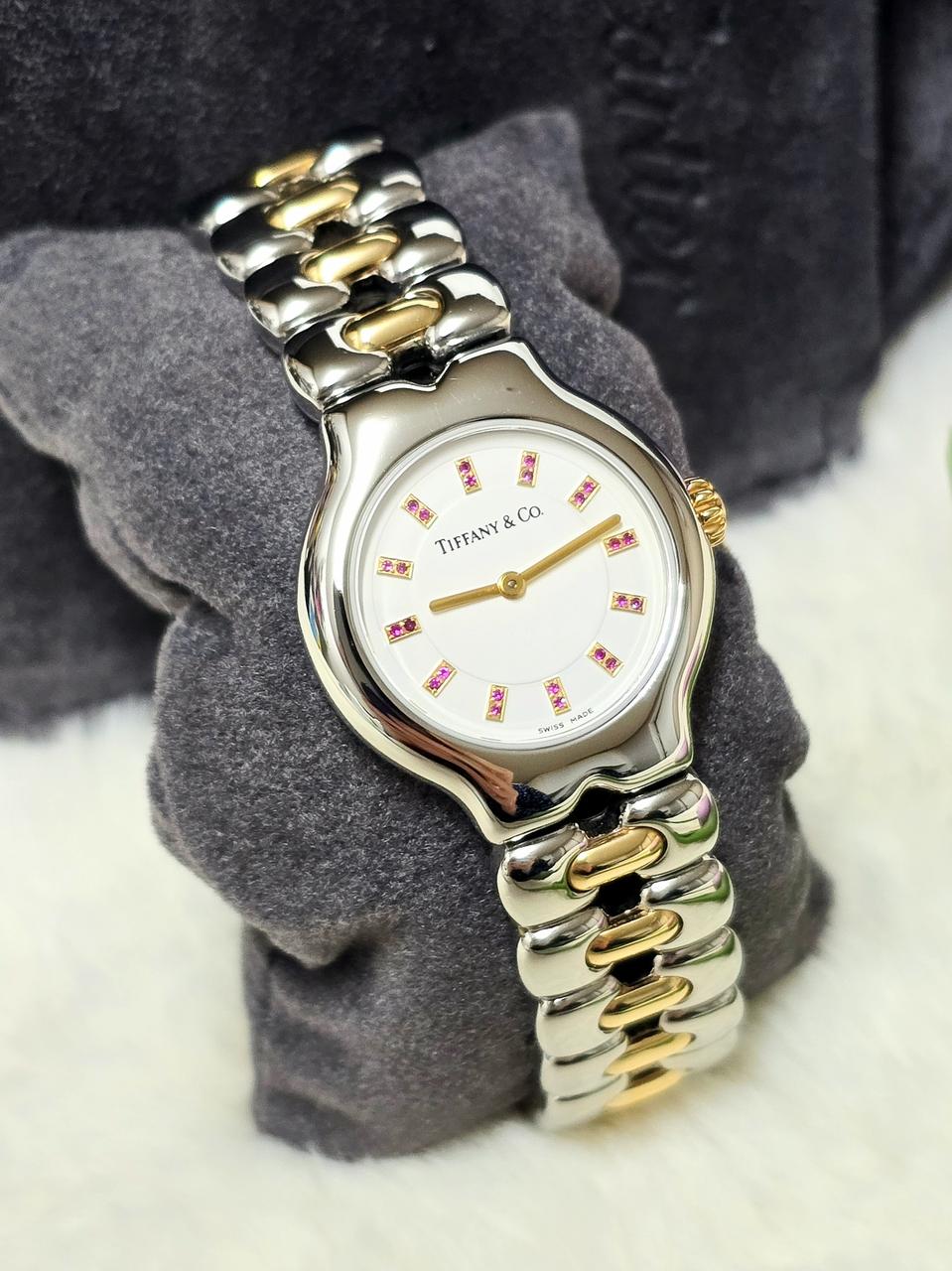 티파니테소로18k다이아시계 정품