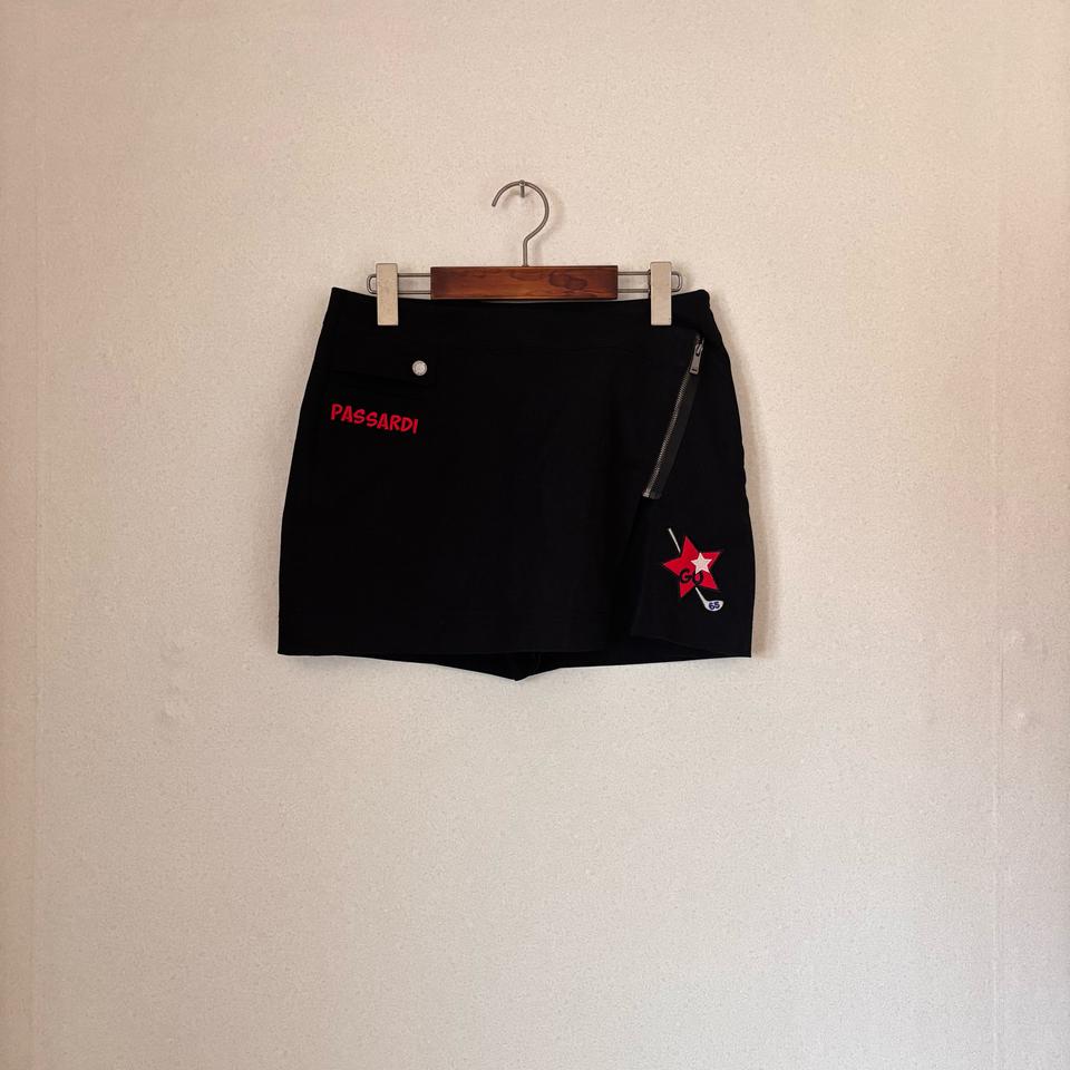 파사디 골프 블랙 반바지 스커트 26 27 필드 LPGA