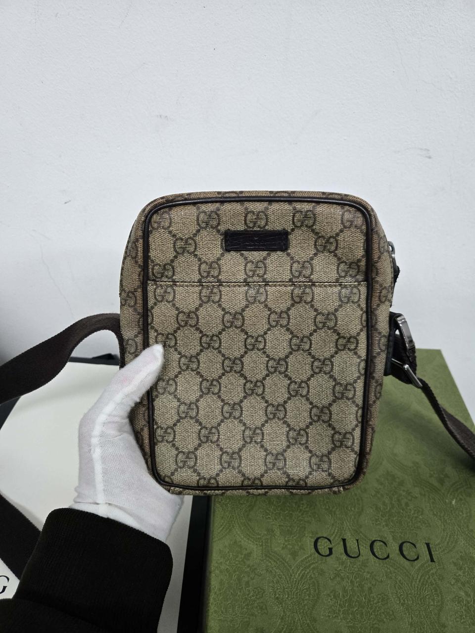 [보증서 정품] 구찌 시그니처 메신저백