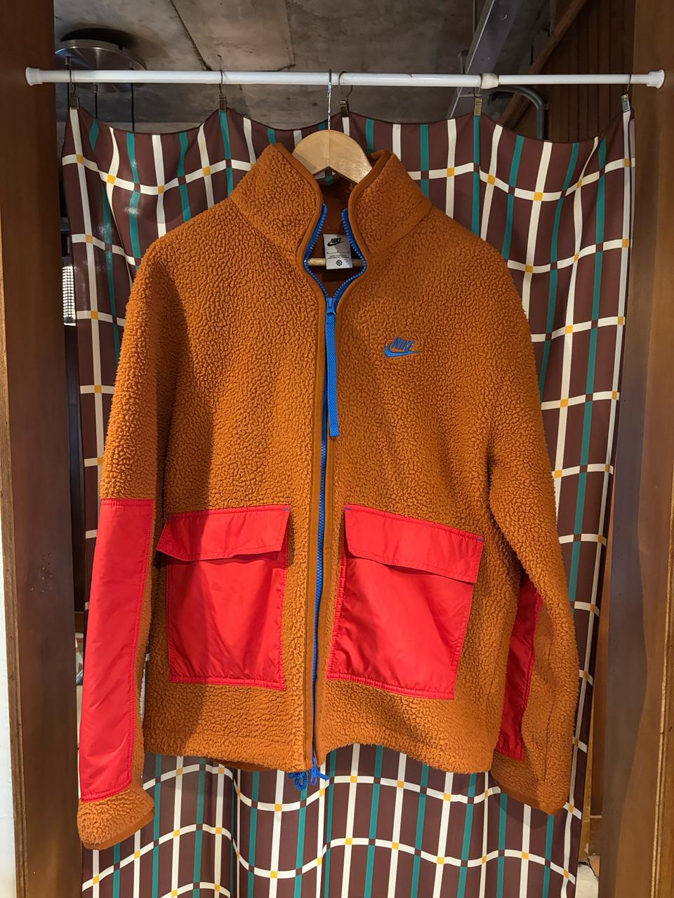 나이키 스포츠 에센셜 셰르파 플리스 풀집 자켓