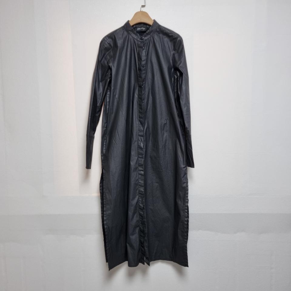 안드레아야코브 레자 코트 블랙 (S)