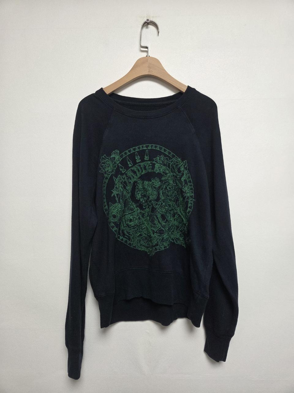 쟈딕앤볼테르 스컬 자수 맨투맨 네이비(XS)