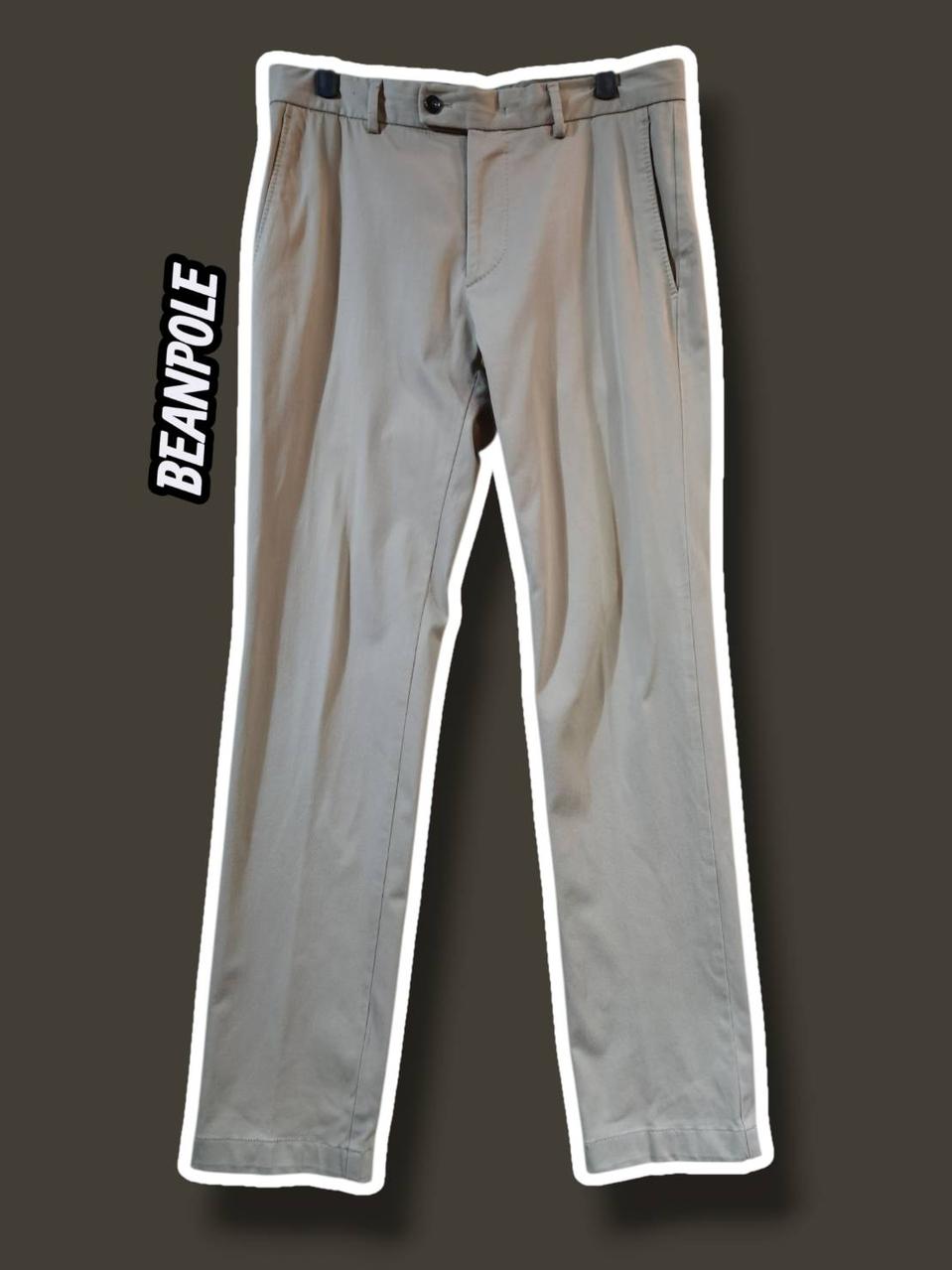32/ 빈폴 솔리드 저지 치노 팬츠 베이지 /0401
