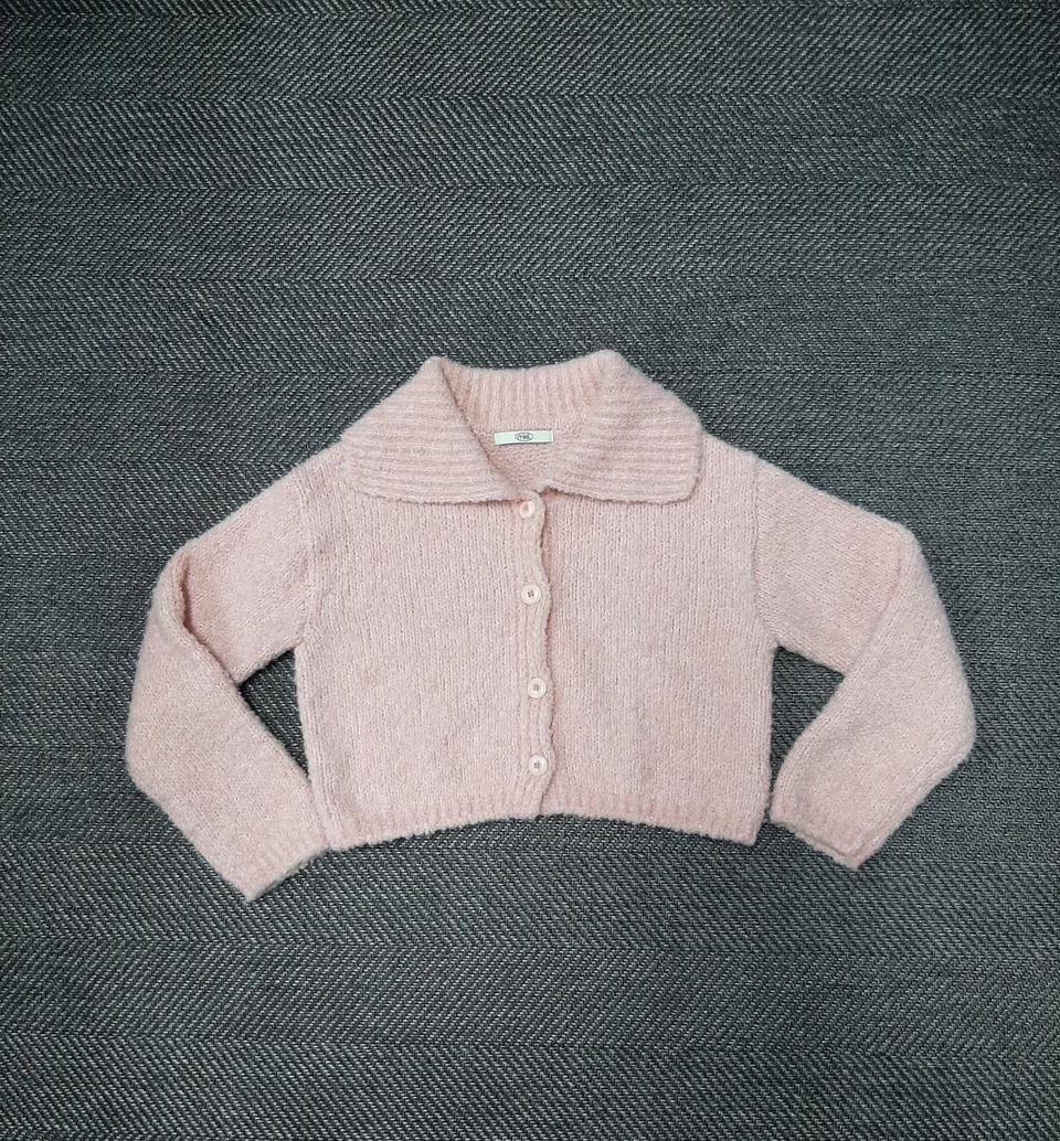 미엘 니트 크롭 가디건