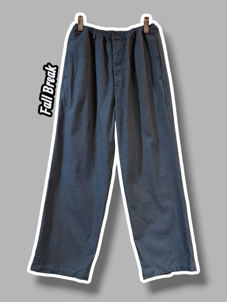 3/ 폴브레이크 울 밴딩 슬랙스 그레이 /0401