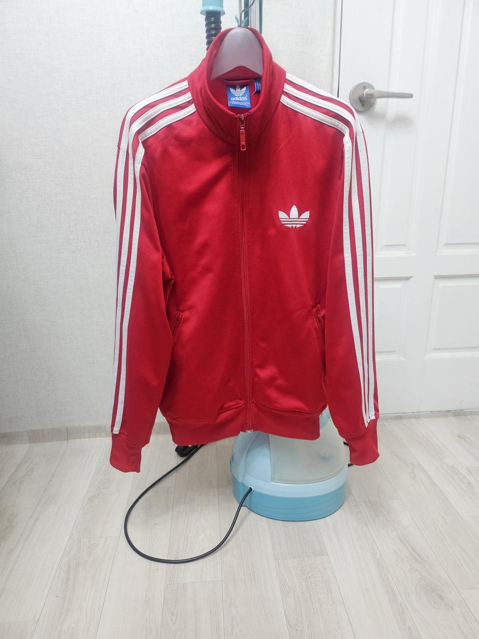 (90~95) ☆초대장급☆ 아디다스 파이어버드 [빨흰] 트랙탑져지