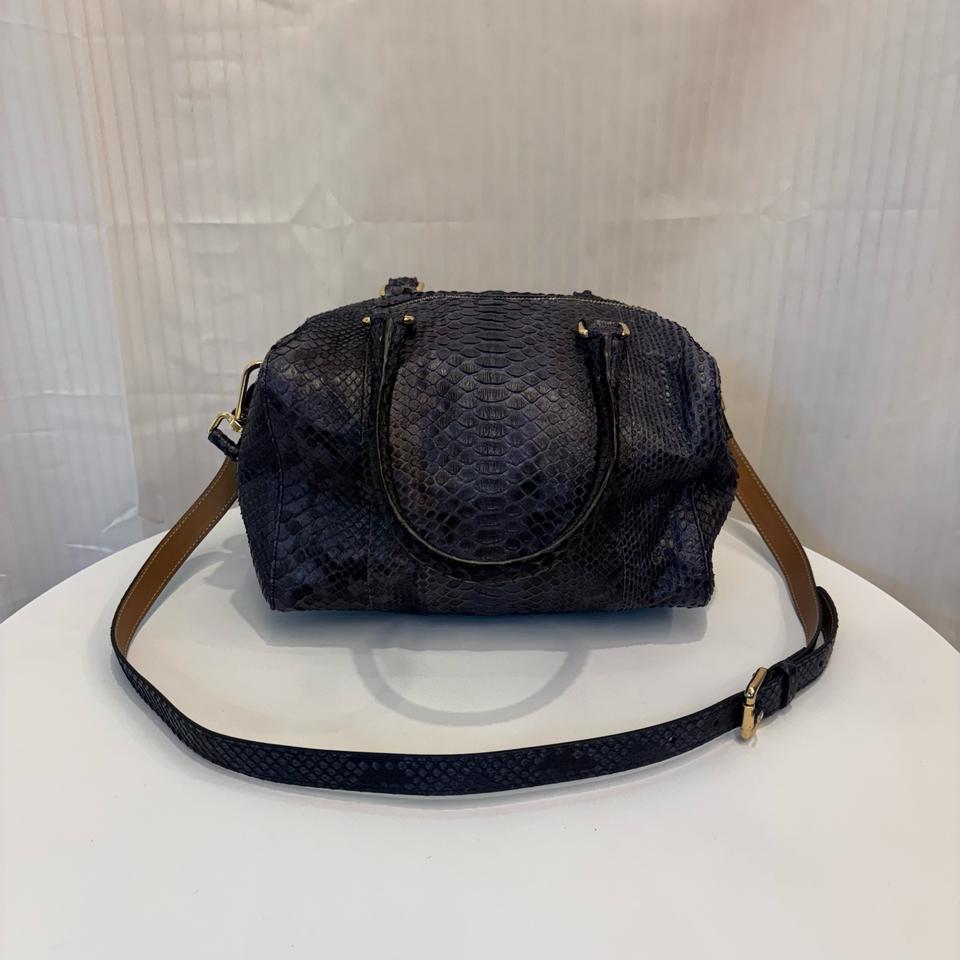 정품 크리스티나에페 리얼 파이톤 뱀피 투웨이백