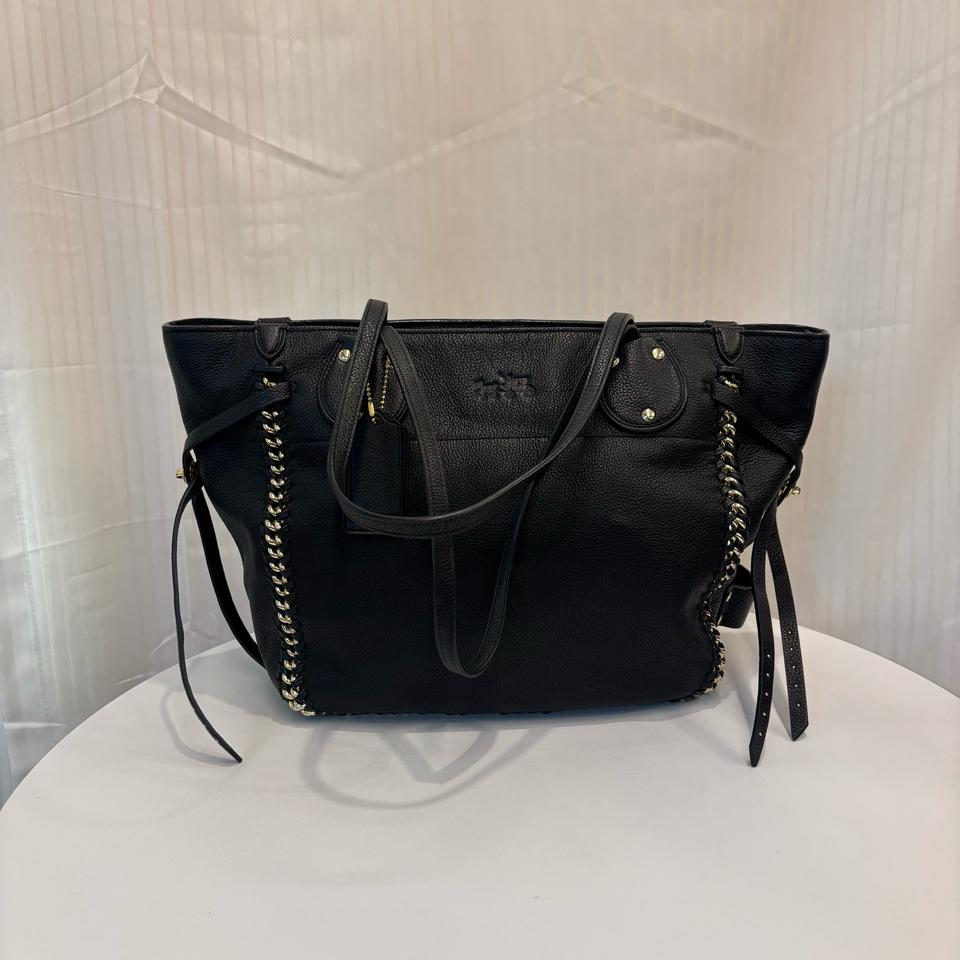 정품 코치 체인 태비 숄더백