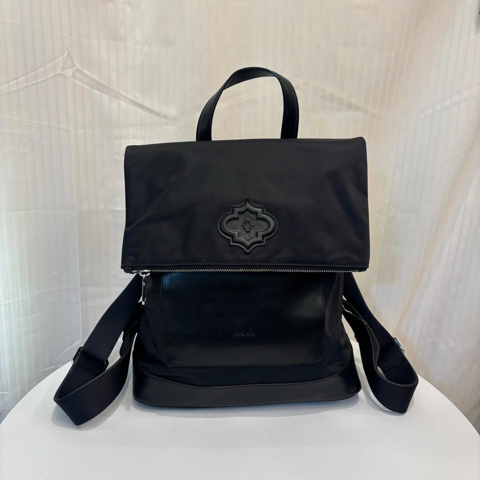 정품 오야니 나일론 블랙 백팩