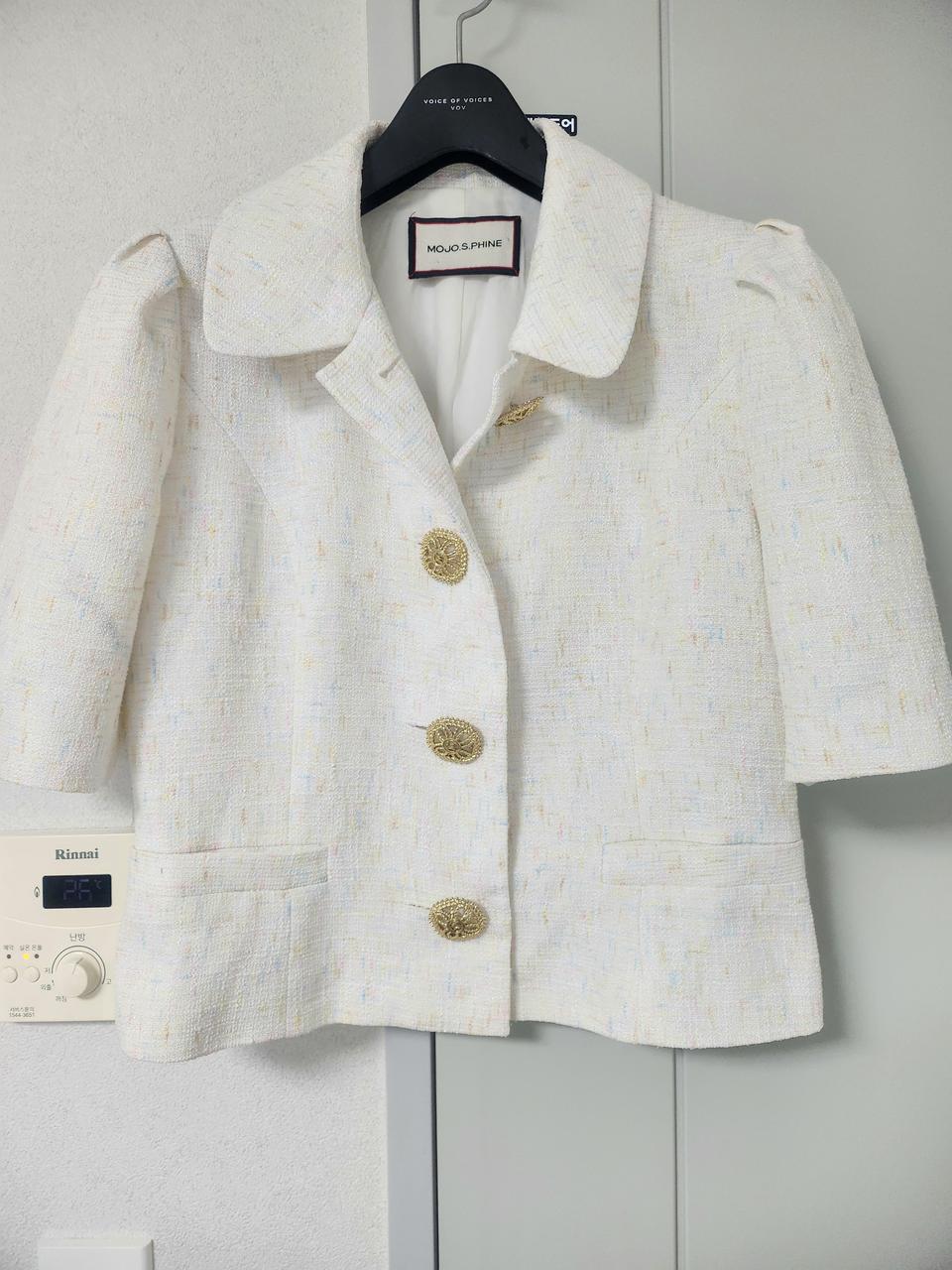 모조에스핀 트위드 자켓