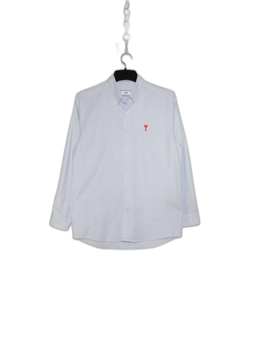 ami 아미 옥스퍼드 솔리드 긴팔셔츠(E20HC013.45)