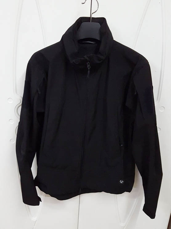 남성 택티컬 바람막이 자켓 블랙 100