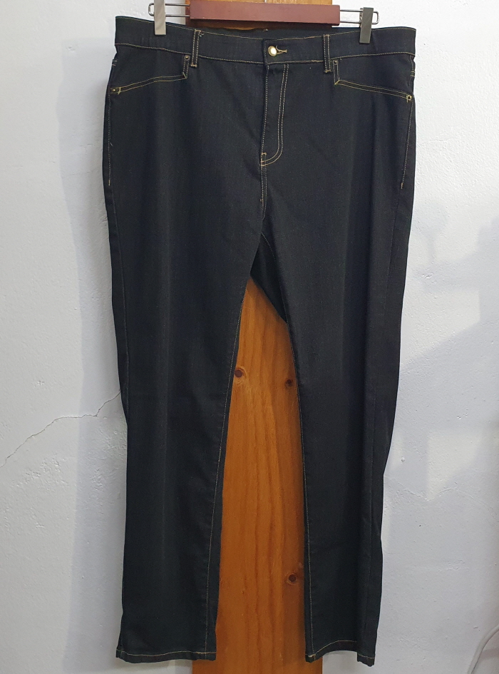 코오롱 남자 흑 데님 청바지(40)