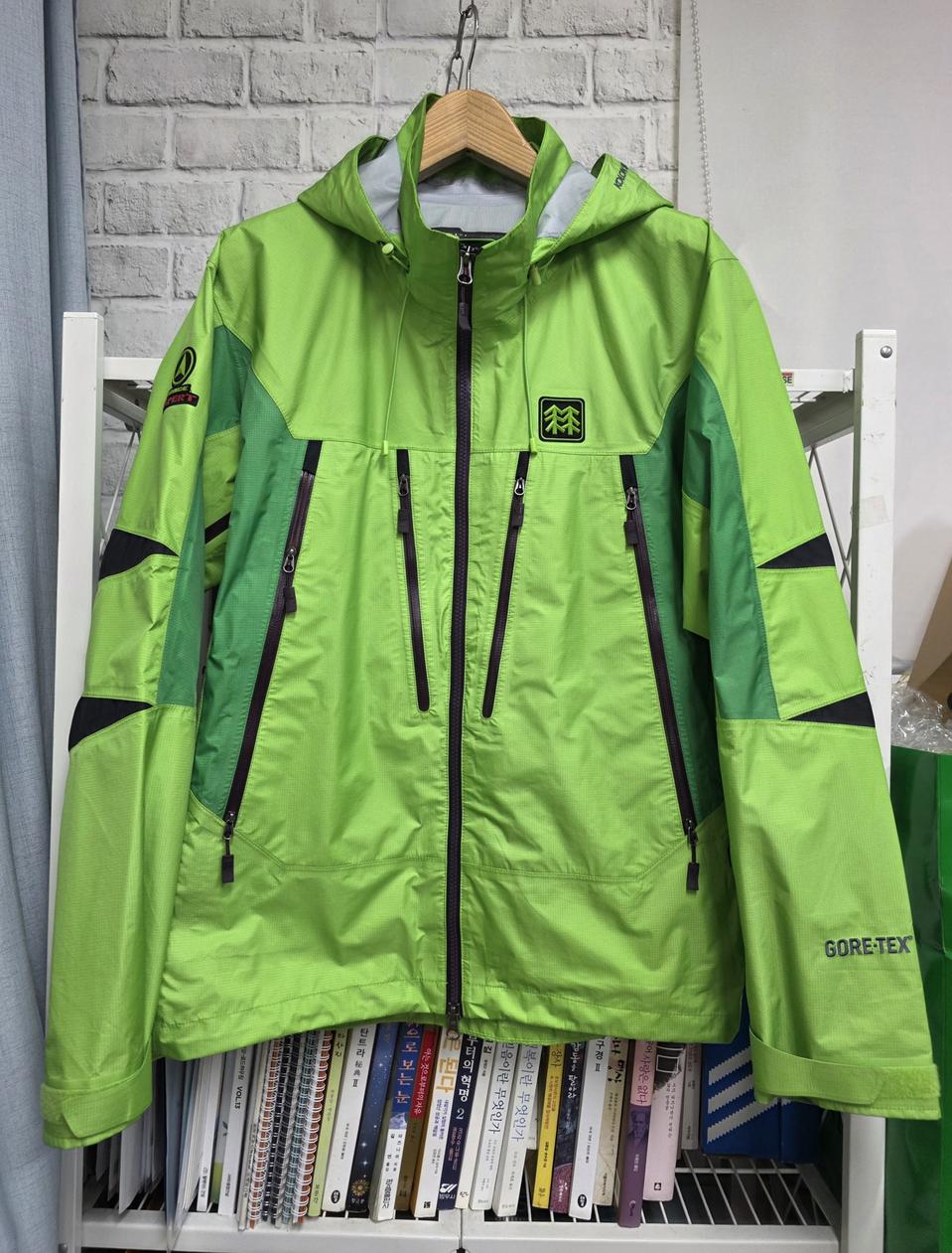 코오롱스포츠 남성 바람막이 등산복 105 후드 고어텍스 MM96