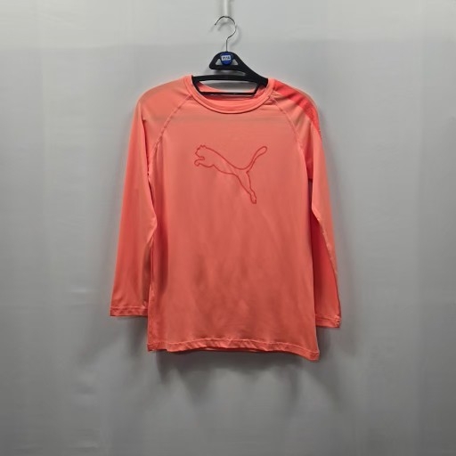 0116 푸마 기능성 긴팔 티셔츠 형광 코랄 M(95) 여성추천 운동복