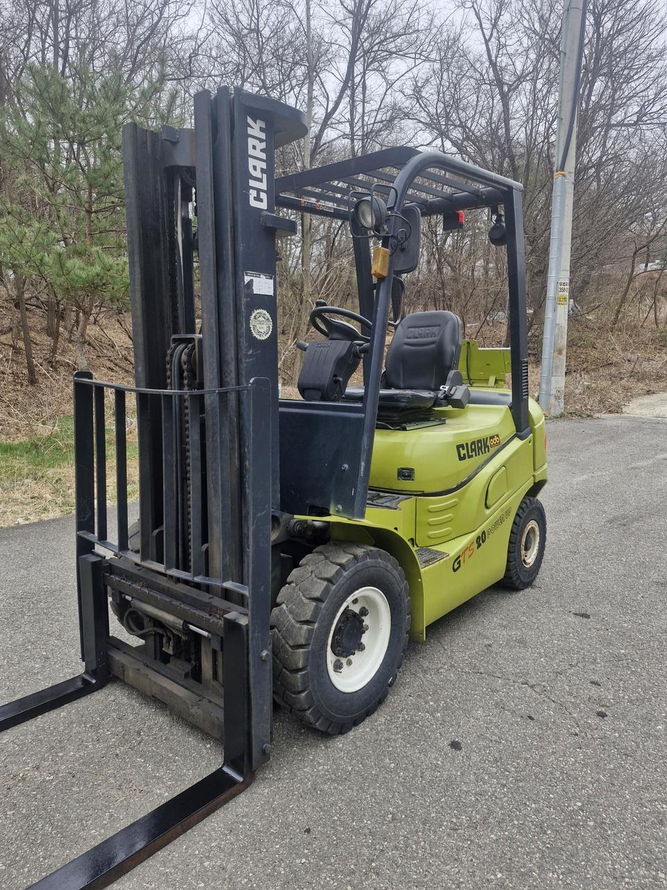 삼성2톤디젤지게차 싸이드쉬프트 3단마스타