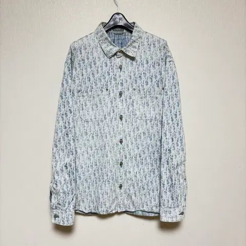 [43] 디올 오블리크 카스리 데님셔츠