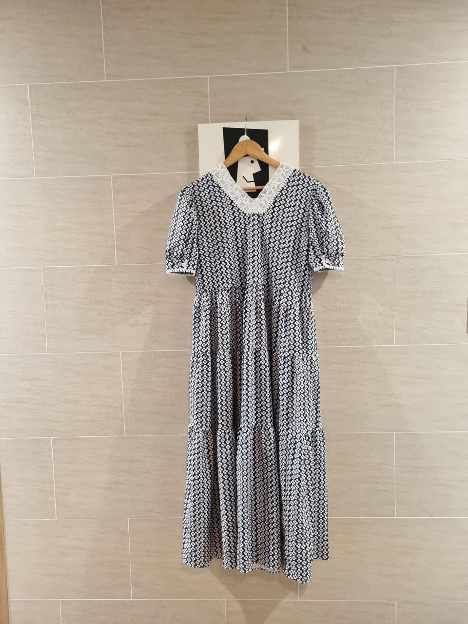 플라워패턴 롱~ 원피스