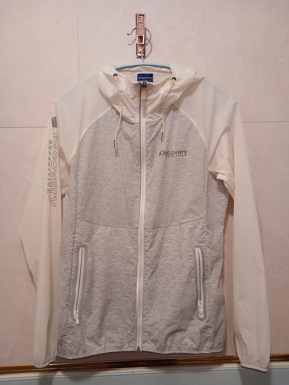 디스커버리 정품 여성 바람막이 90 사이즈