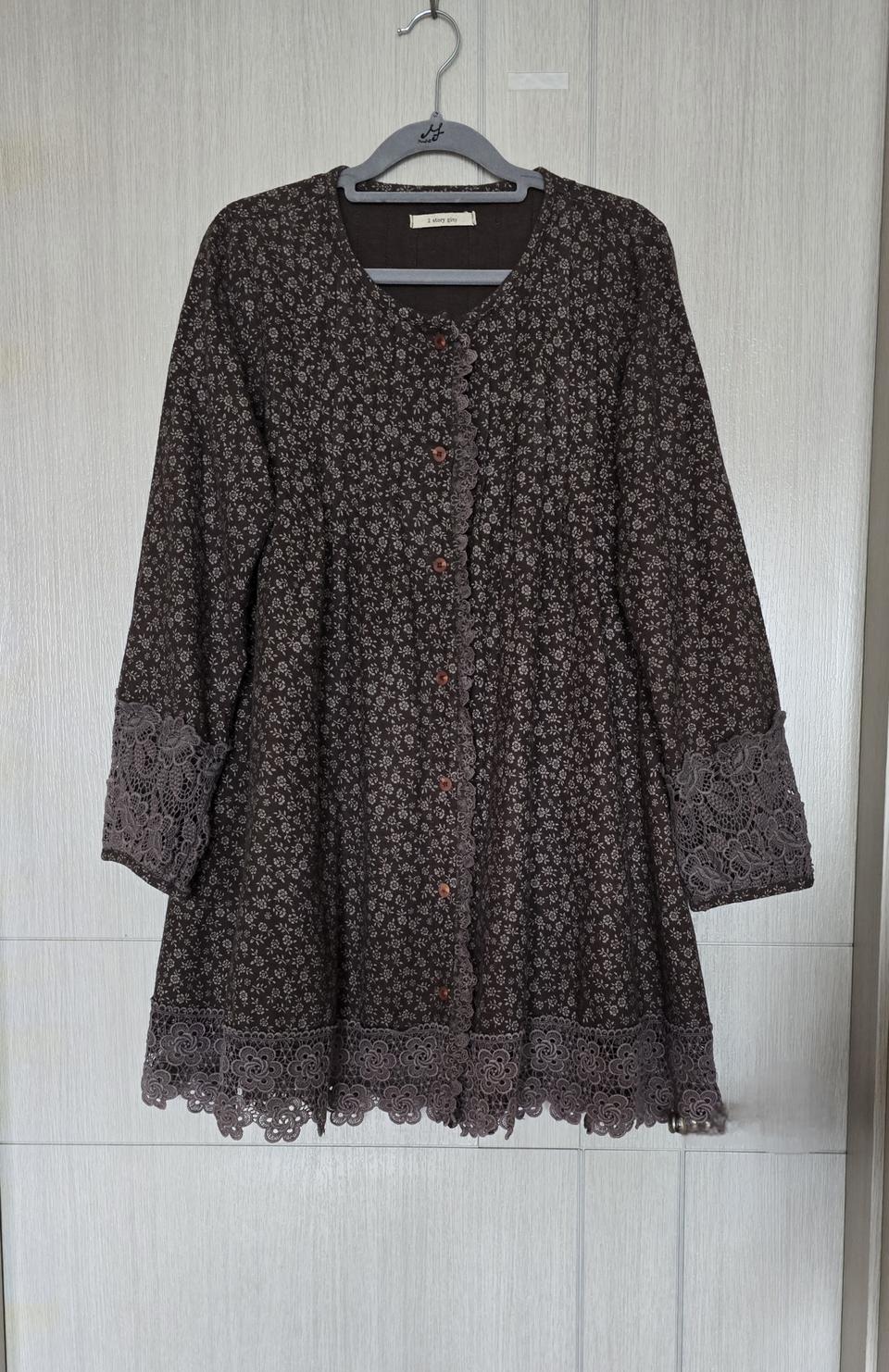 프리~77/ 투스토리지니 롱티블라우스/가디건/자켓