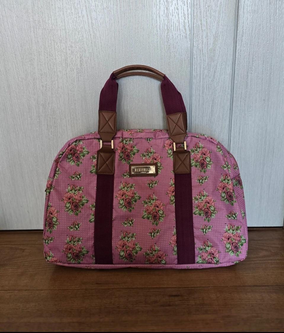 새거수준/베스띠벨리 플라워 보스턴 가방