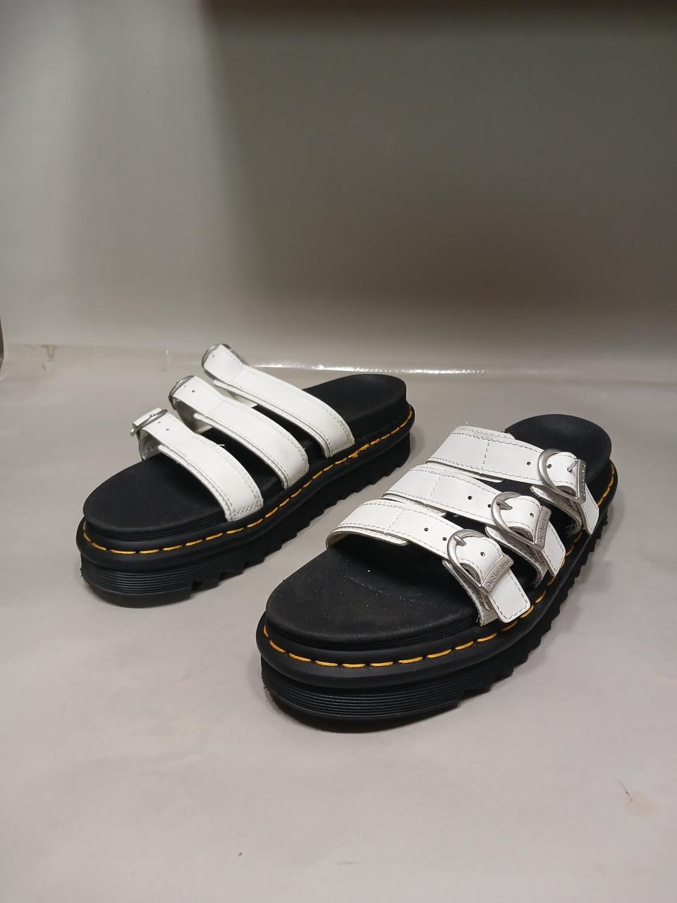 닥터마틴 블레어 하이드로 레더 슬라이드 샌들250