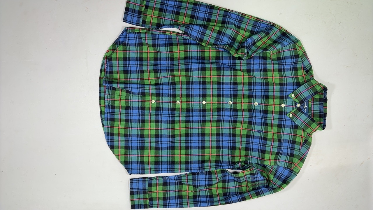 폴로 랄프로렌 [봄 가을] 아동용 체크 남방 14-16 세