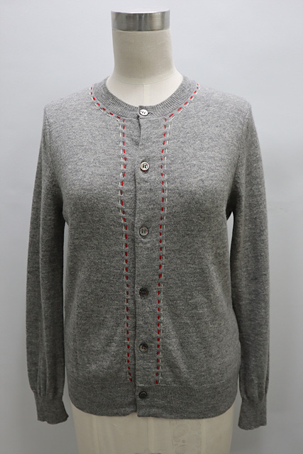 여성 꼼데가르송 모직 가디건 매장판