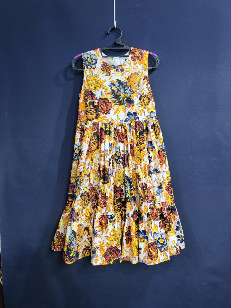 MSGM 민소매 셔링 원피스