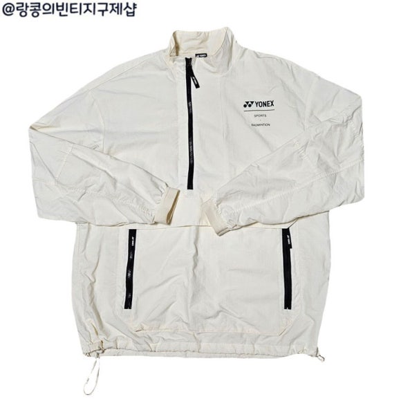 요넥스 빈티지 스트릿 웜업 아노락 자켓