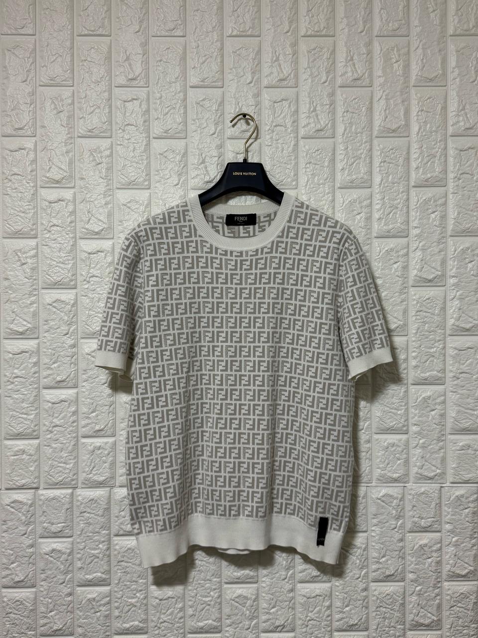 [52] 펜디 FF로고 니트 반팔