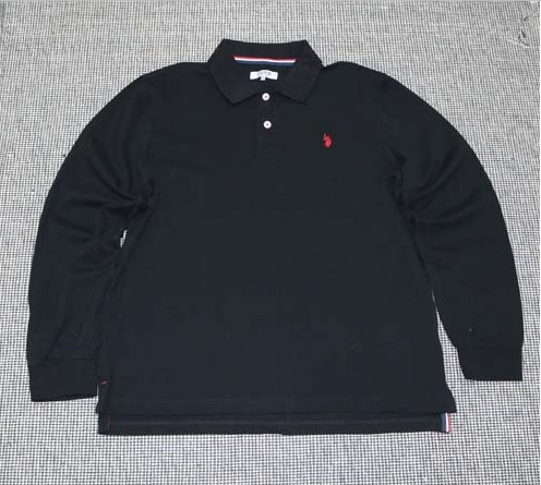 US POLO 긴팔 카라티 110