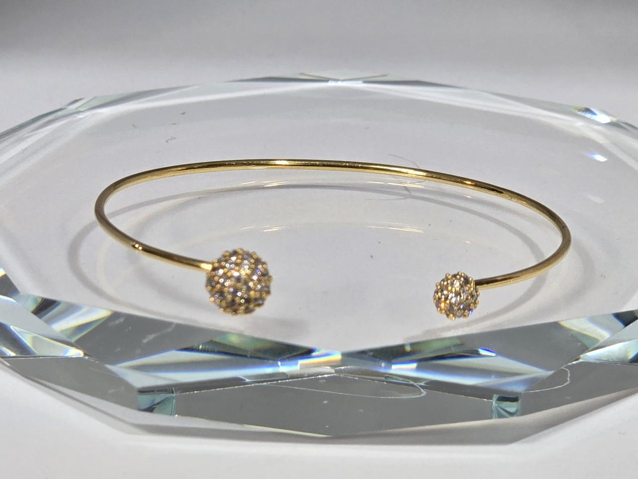 큐빅셋팅 프리사이즈 디자인 팔찌