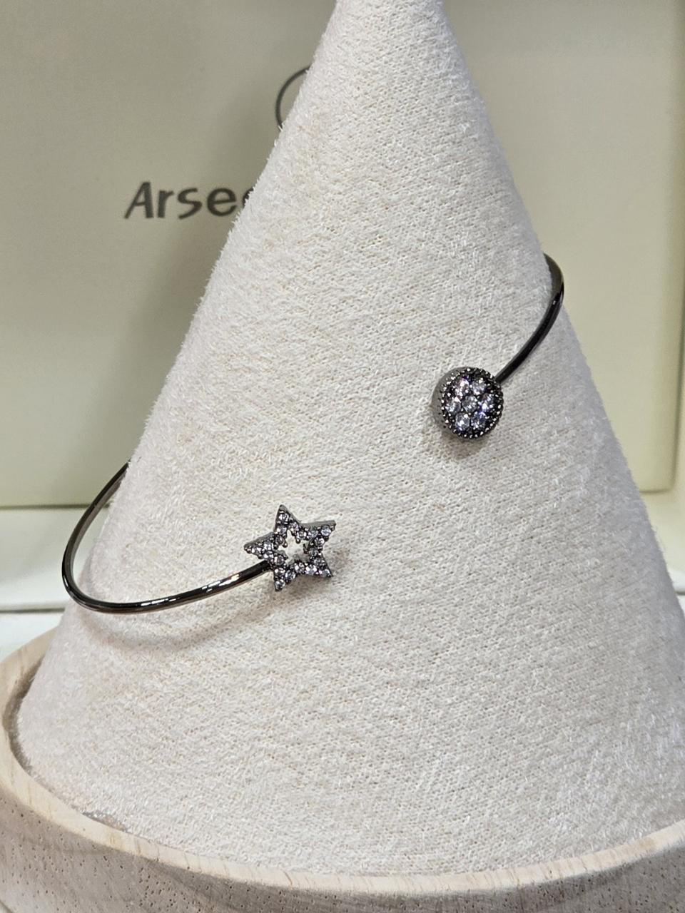 큐빅셋팅 프리사이즈 디자인 팔찌