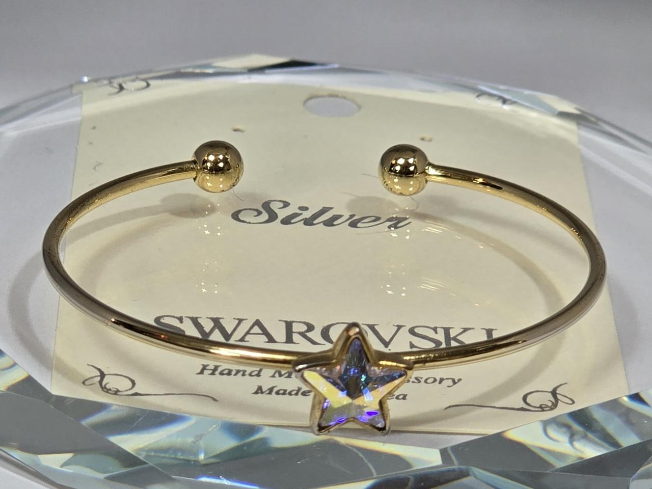 크리스탈 셋팅 프리사이즈 디자인 팔찌