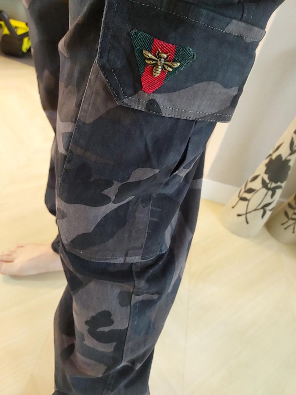 MLO WIN 모트윈드 구찌 스타일 카모 카고