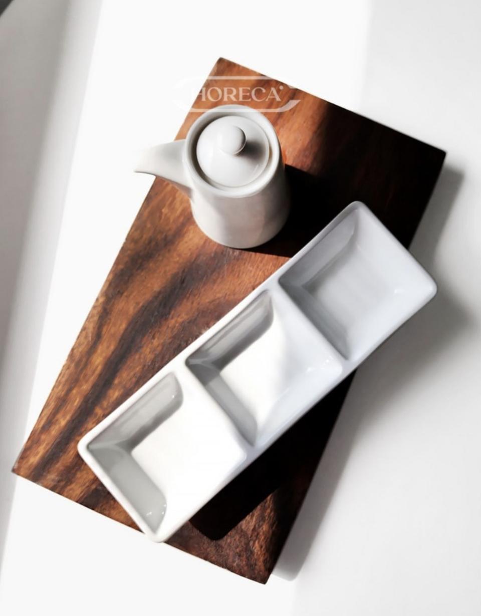 소스볼 3칸 우드 트레이 4개