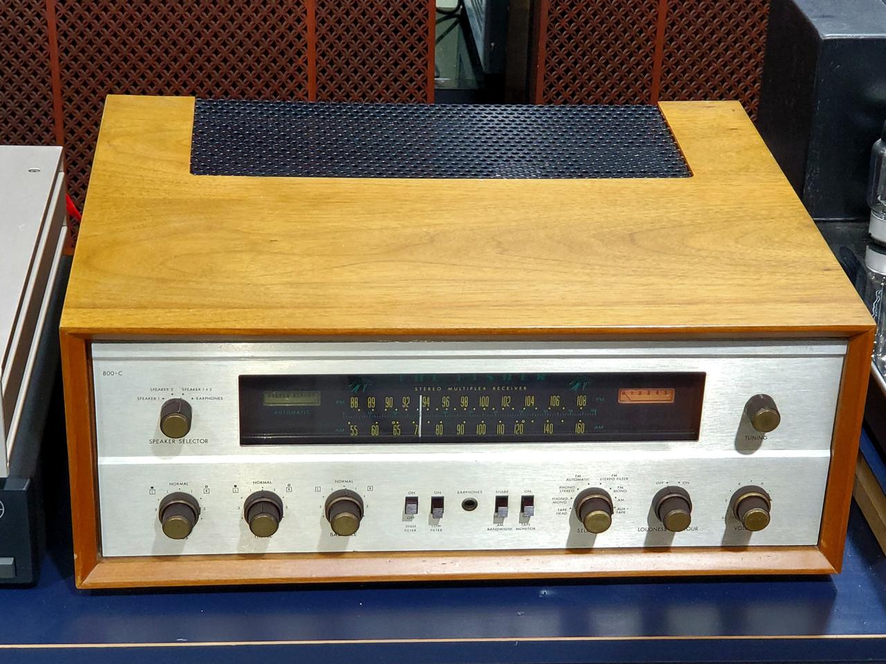 *피셔 800c 진공관 리시버