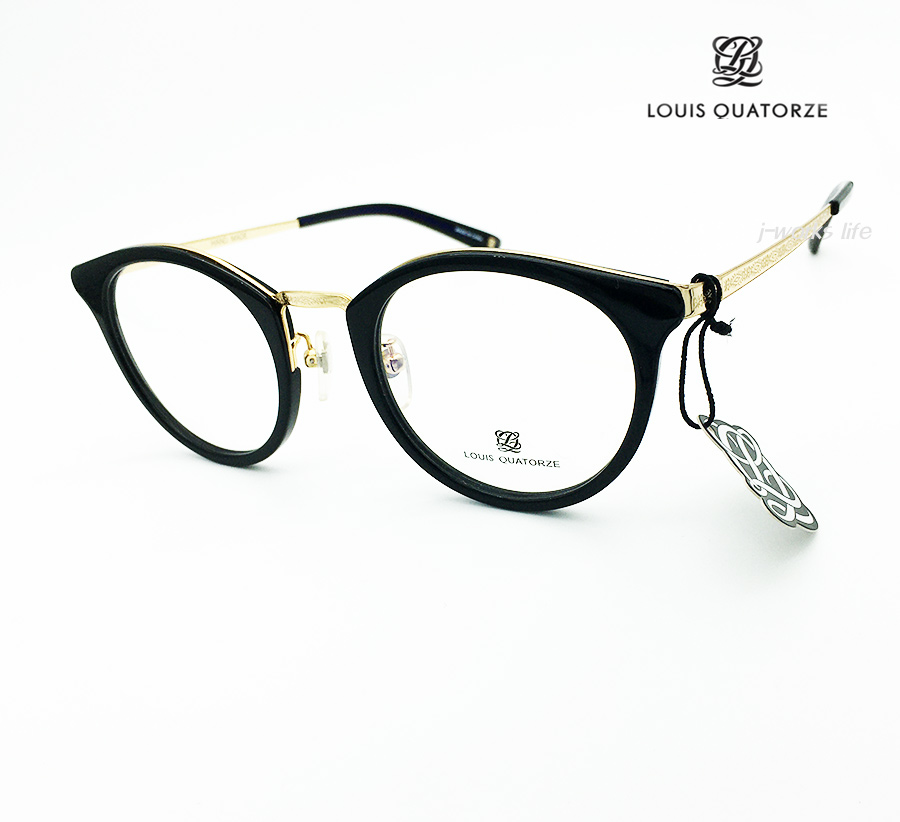 루이까또즈 블랙 골드 가벼운 남녀공용 콤비 안경테 LQ3992 새제품